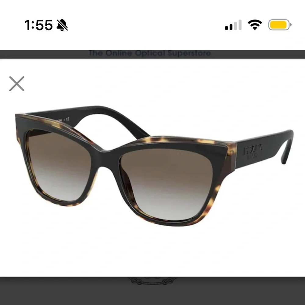 Prada Tortoise PR23XSF sunglasses - Picture 1 of 6